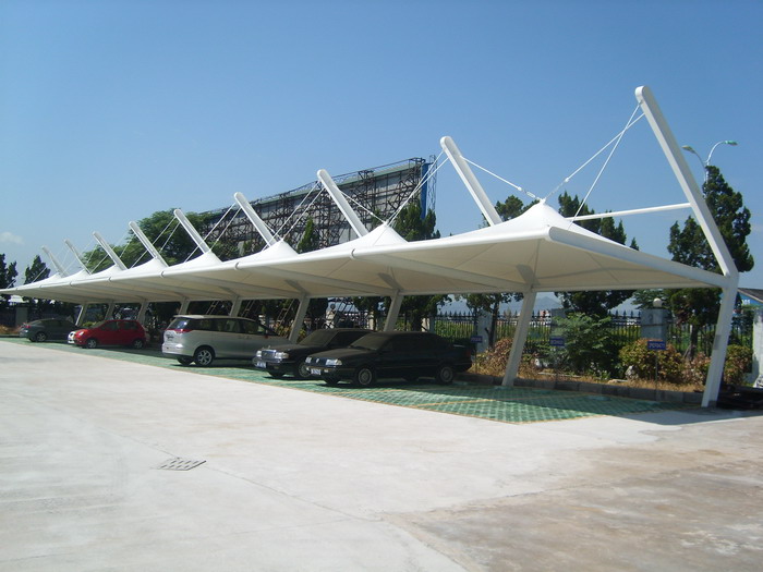 膜结构停车棚