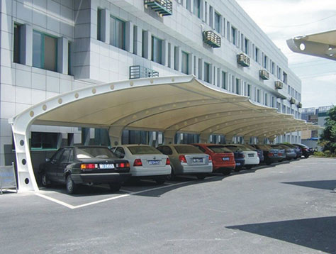 膜结构停车棚
